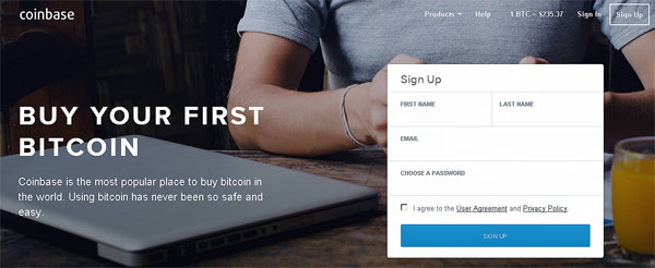 coinbase instant buy bitcoin